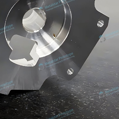 Partie d'usinage CNC à rotation rapide à haute précision utilisée pour les essais