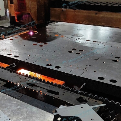 1.0 mm à 5.0 mm prototype de découpe laser pour alliage d'acier et d'aluminium
