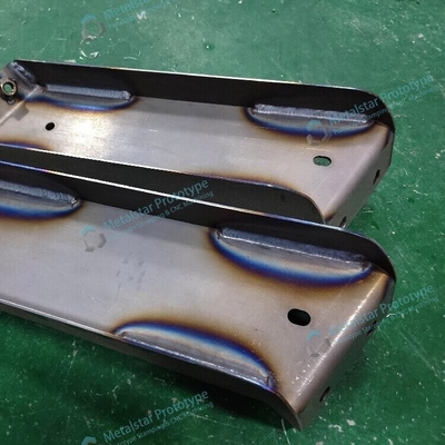 Prototype rapide de tôle HSLAS de 2,0 mm personnalisé utilisé pour les véhicules