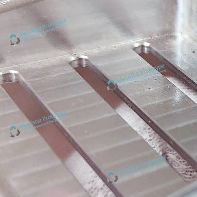 Prototype d'usinage de précision en aluminium 5052 / prototype CNC en aluminium