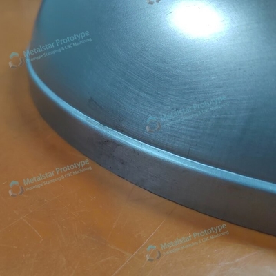 Personnalisation d'estampage de prototype à dessin profond utilisé pour l'architecture