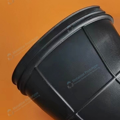 Partie de coulée sous vide en plastique rapide pour le système d'échappement du véhicule